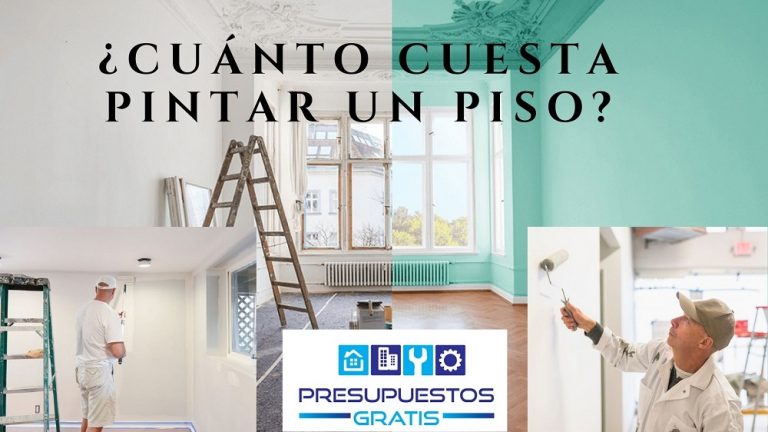 ¿Cuánto cuesta pintar un piso? GUIA PRECIOS 2026 Actual.